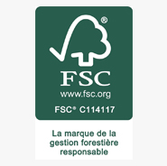 FSC  www.fsc.org
FSC* C114117
La marque de la gestion forestière responsable